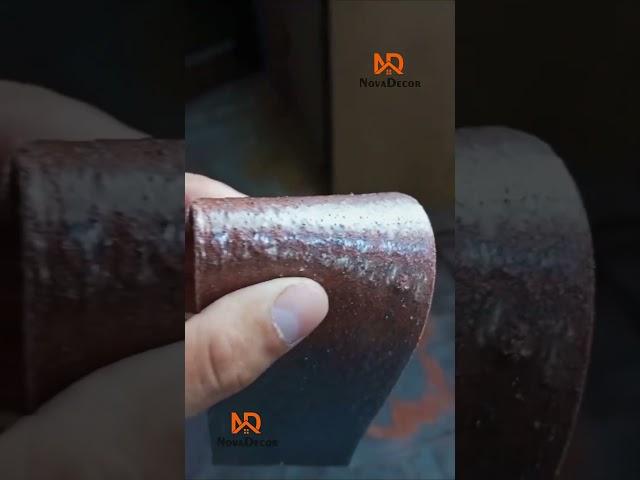 Гибкая клинкерная плитка намного дешевле! Выглядит эффектно!
