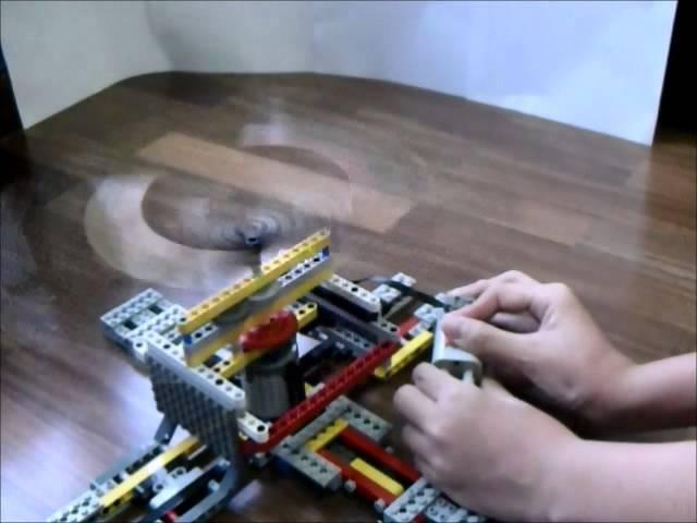 Lego Pen Centrifuge - Solves Ink Flow Problems!