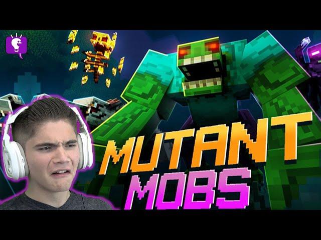 Minecraft MUTANT MOBS Attack on HobbyFamilyTV