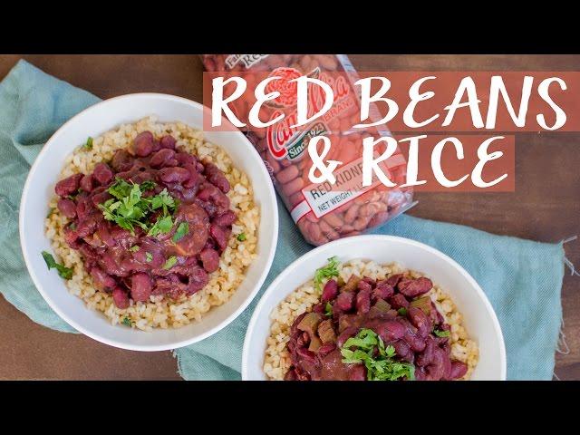 New Orleans Style Vegan Red Beans & Rice | Vegan Soul Food