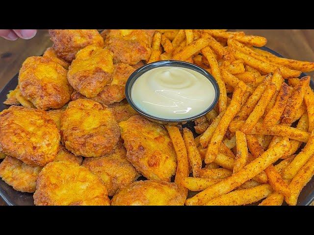 Healthy & Easy Chicken McNuggets & Fries #lowcalorie #highprotein #mcdonalds #fakeaway #fatloss