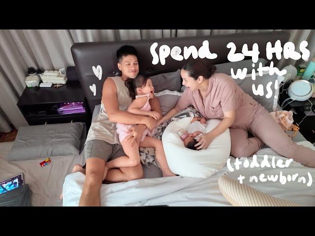 Raw 24 hours with our newborn & toddler | Vin & Sophie