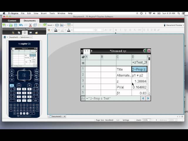 two proportion z test