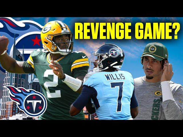 Jordan Love is trying to throw a wrench in the Malik Willis vs Titans revenge game