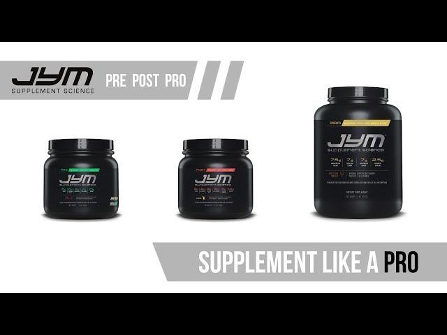 How to take Pre Pro and Post JYM