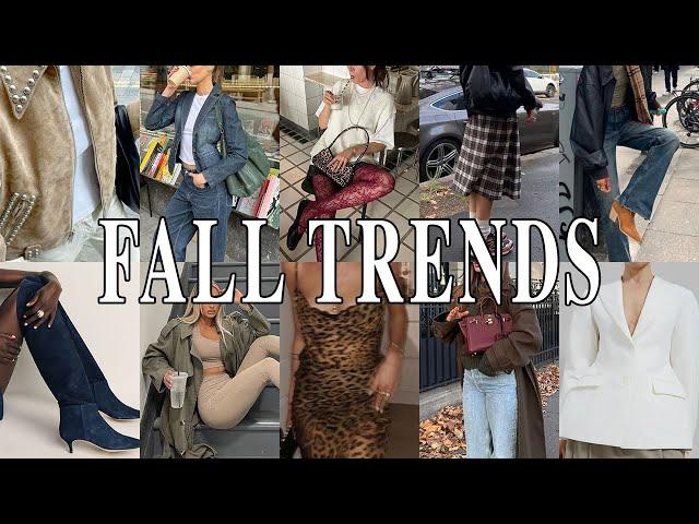 2024 Fall Fashion Trends! (what styles to wear this season)