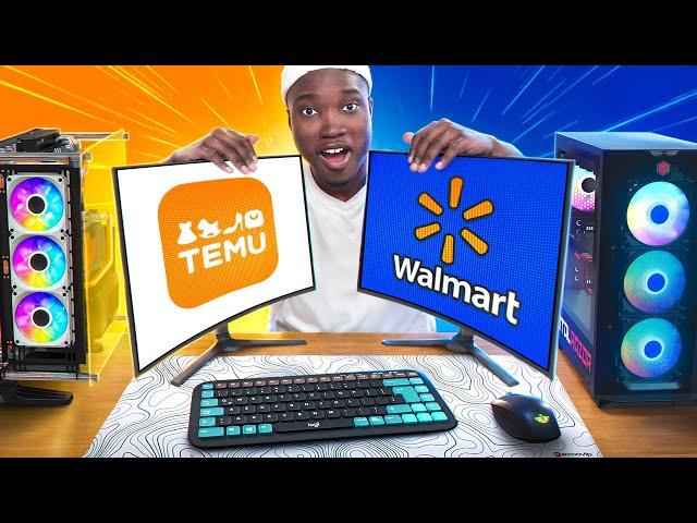 Temu Vs Walmart Gaming Setup