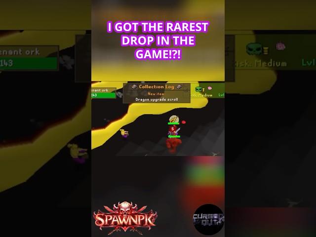 I GOT THE RAREST MOST EXPENSIVE DROP OF MY ENTIRE LIFE?! #gaming #SpawnPK #rsps #osrs #runescape