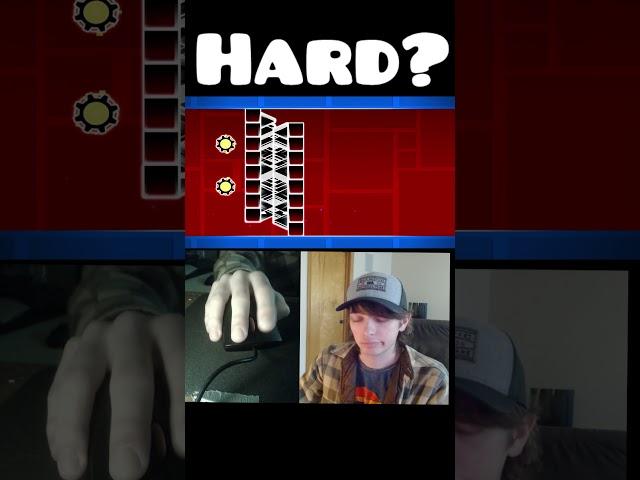 Geometry Dash Impossible (?) Spider Challenge Experience #shorts
