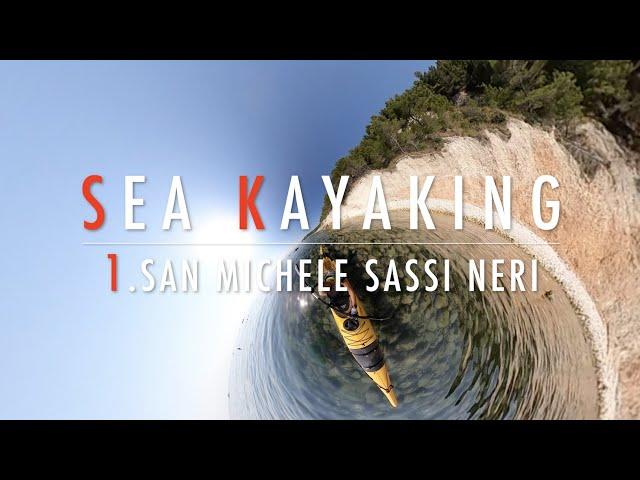 360 4K  Sea Kayaking  Day 5  1. San Michele molo Sassi Neri  31.7.2020