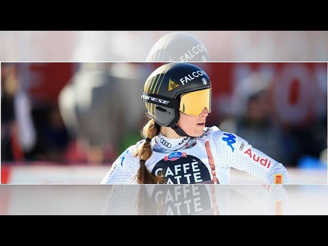 BREAKING: Sofia Goggia Wins Crans-Montana Downhill