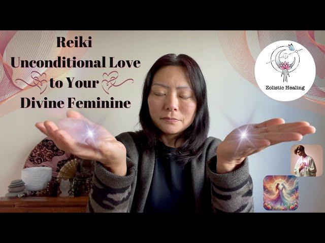 Unconditional Love to Your Divine Feminine  | Twin Flame | Reiki Energy & Sound Healing