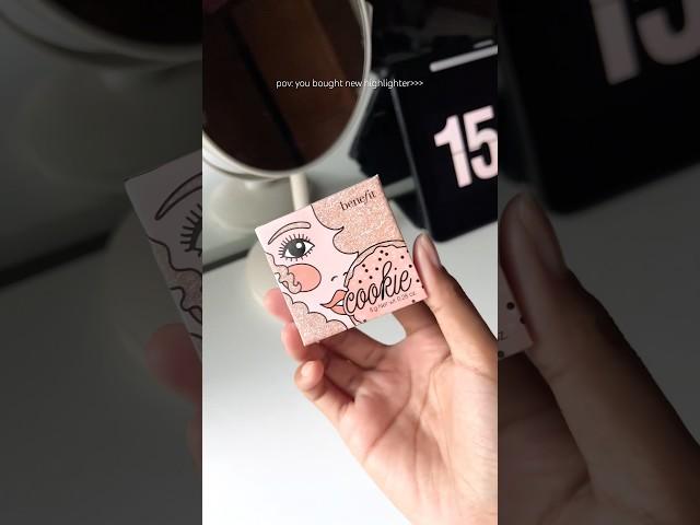 New hightlighter unlocked #makeup #fypage #highlighter #benefitcosmetics
