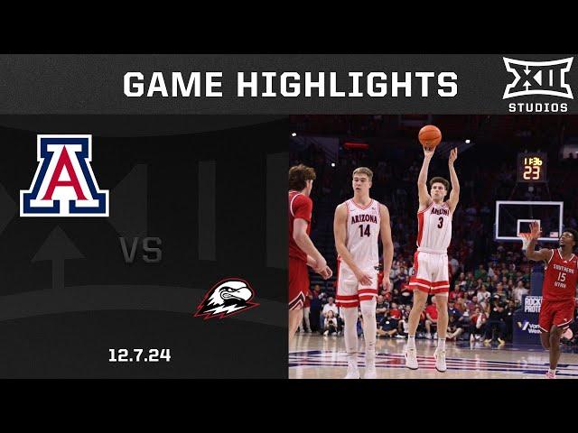 Southern Utah vs. Arizona Game Highlights | 2024-25 Big 12 Men’s Basketball