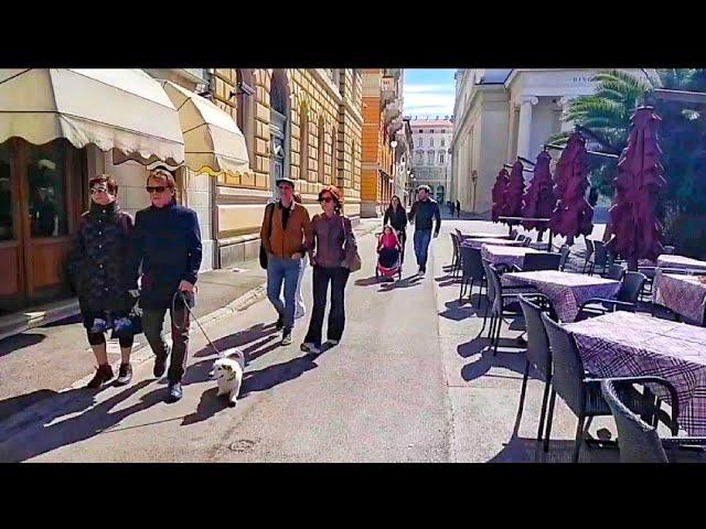 Walking in Trieste, Italy 2022