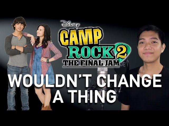 Wouldn't Change A Thing (Shane/Joe Part Only - Karaoke) - Camp Rock 2