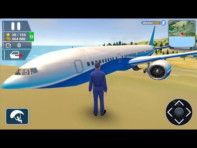 Flying Boeing 777 Huge Airplane and Sea King Helicopter Engine Failure HFPS - Android Gameplay.