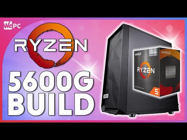 AMD Ryzen 5600G PC Build and Benchmarks! $600 APU PC Build for Beginners!