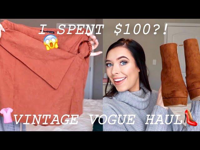 VINTAGE VOGUE HAUL