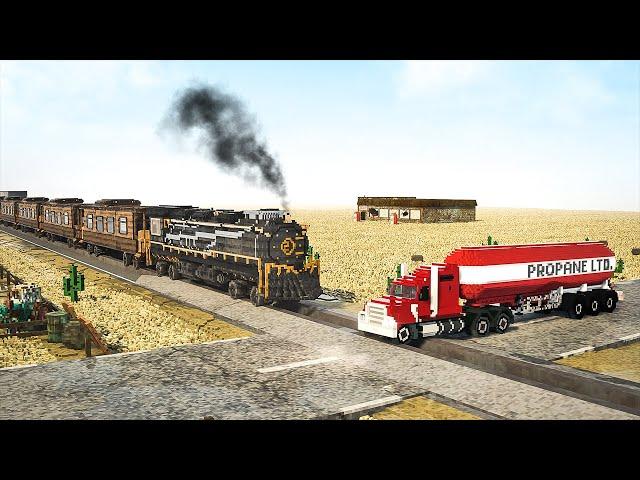 Caboose Train DLC vs Vehicles | Teardown