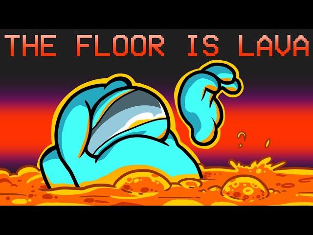 Floor is Lava in Among Us