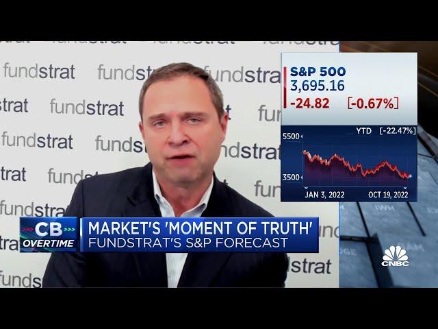 Market pullbacks are still buying opportunities, says Fundstrat's Mark Newton