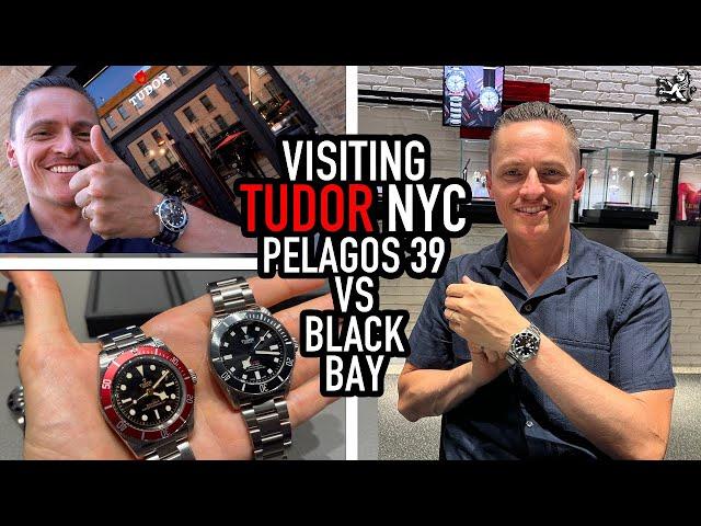 Best Tudor Dive Watch? Visiting The NYC Store: Pelagos 39 vs Black Bay Monochrome & My Submariner