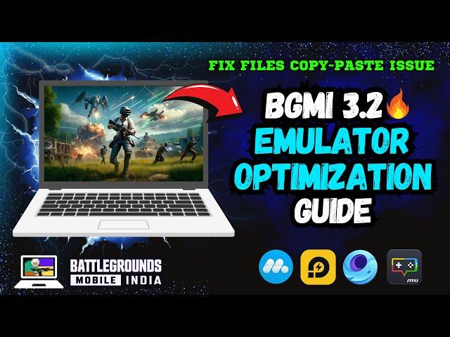 The Ultimate BGMI Emulator Optimization Guide: Lag-Free Gaming on PC and Laptop. #bgmi #bgmiemulator