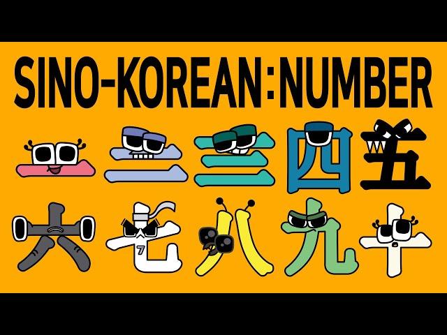 한자로어2(숫자) Sino-Korean Lore (Number)│Alphabet Lore meme