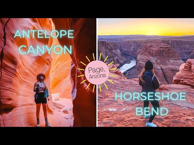 Horseshoe Bend and Antelope Canyon 2022 / Southwest USA Travel Vlog