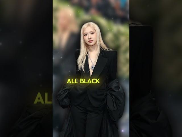 How Rosé Got Her Met Gala Look?