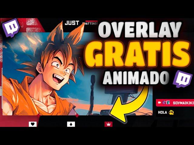 CONFIGURA TU STREAM EN MENOS DE 12 MINUTOS - Overlay Animado para Twitch GRATIS