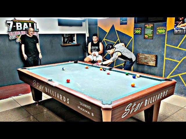GAME8 Efren Reyes 8-10+2  Greg Dira  Race19-21 @7Ball Billiard Hall,Subic