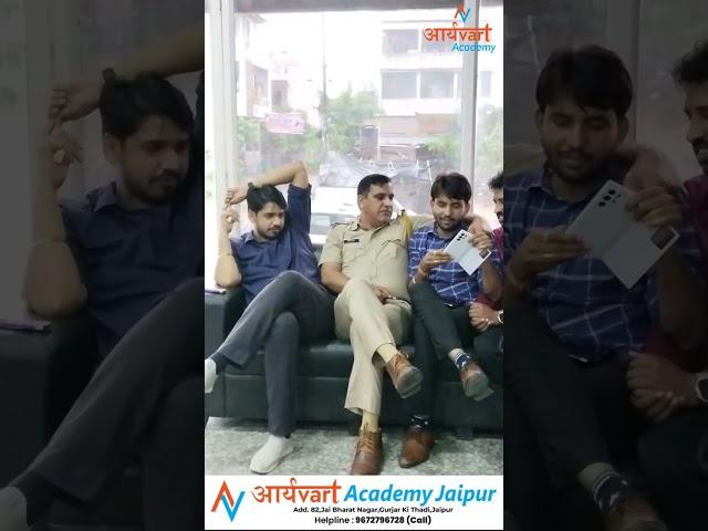 3 घंटे की मैराथन लेने के बाद के पल Aryavart Academy Jaipur #subhashcharan #ytshorts #reels