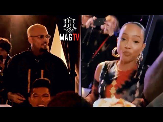 Chris Brown & Karrueche Attend Umar Kamani's 34th B-Day Party! 