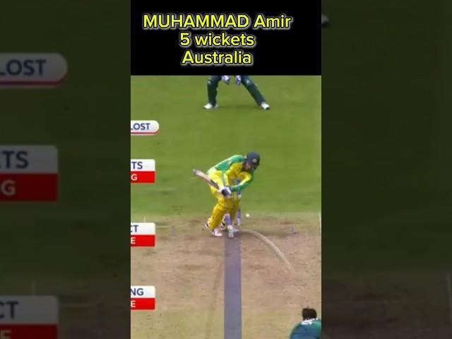 MUHAMMAD AMIR TAKE FIVE WICKETS AGAINST AUSTRALIA 2019 WORLD CUP || AMIR 5 WICKETS VS AUSTRALIA ||