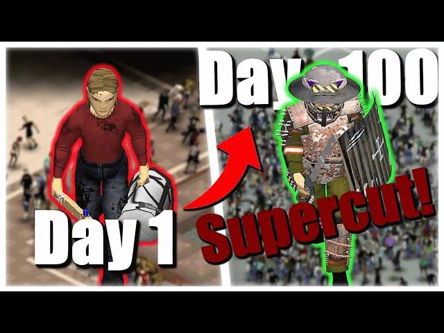 Can I Survive 100 Days Trapped Inside The Mall?! Project Zomboid Supercut!