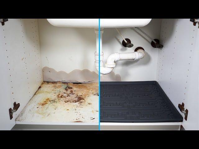 Water Damaged Cabinet - Repair & Prevent