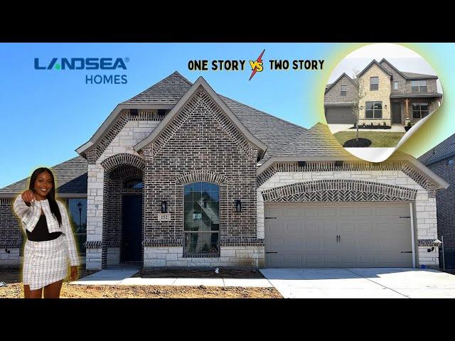 New Homes In Texas| Landsea Homes | One Story vs Two Story