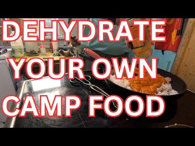 How to cook and dehydrate your own camping food