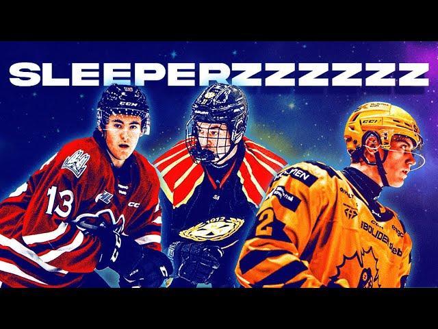 A Lineup of Sleepers of the 2025 NHL Draft... Or at least some of them...