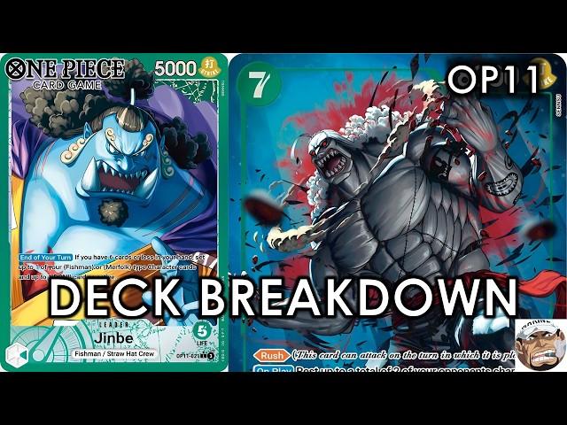 Fish-Man Assault! OP11 Jinbe Deck Breakdown & Gameplay