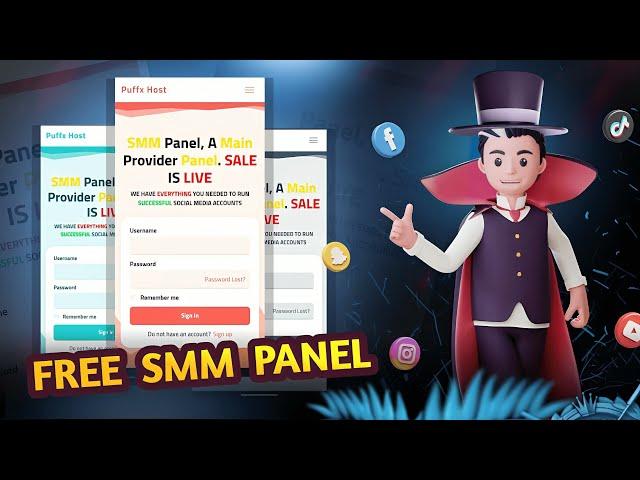 Step-by-Step Guide: How to Create an SMM Panel Website for Free Using WabLife Simplify Smm Script