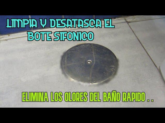 ▶limpiar y desatascar bote sifonico▶ Tareas de mantenimiento de tuberias