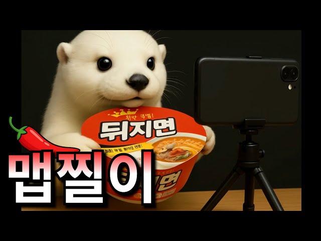 맵부심 부리는 맵찔이 매운 음식 먹방