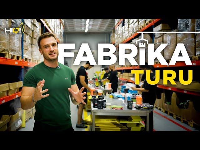 HIQ Fabrika Turu I Hangi Hammaddeler Kullanılıyor?