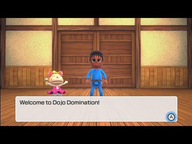 Wii Party U - Dojo Domination - All Difficulties (No Hearts Lost)