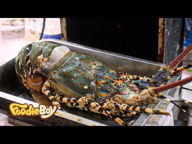 Seafood Paradiese Bangkok! Amazing Seafood Market - Thai Street food