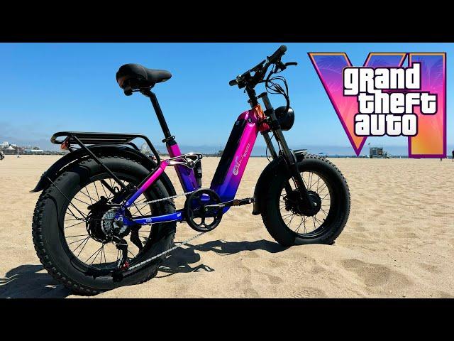 This "GTA 6 Inspired Ebike" is Actually Really Quick - Cmacewheel V20