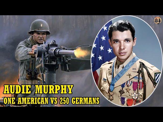 The Real-Life and Tragic Ending of Audie Murphy: One American vs 250 Germans